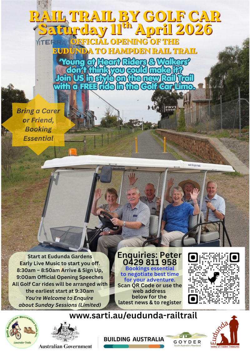 Golf Car RAIL TRAIL - 11th April 2026