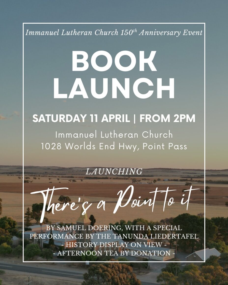 There's a Point to it - Book Launch & Performance